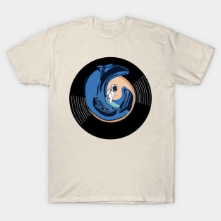 Vinyl - My first surfboard (Astronaut) T-Shirt